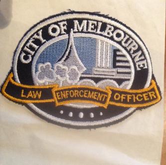 City of Melbourne Law Enforcement Officer Embroide...
